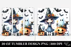 Simple Funny Halloween Witch 20 Oz Tumbler Product Image 1
