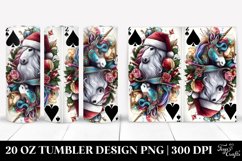 Christmas PNG 20 Oz Tumbler Design Product Image 1