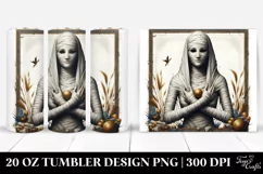 Simple Mummy, Digital Painting | 20 oz Tumbler Product Image 1