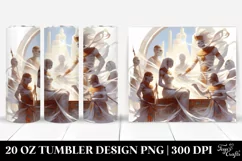 Simple Mummy, Digital Painting | 20 oz Tumbler Product Image 1