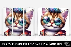 Happy Baby Cat | 20 oz Tumbler Product Image 1