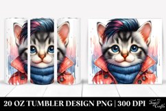 Expressive Baby Cat | 20 oz Tumbler Product Image 1