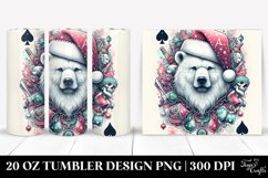 Christmas PNG 20 Oz Tumbler Design Product Image 1