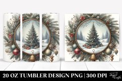 Christmas PNG 20 Oz Tumbler Design Product Image 1