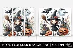 Funny Halloween Witch 20 Oz Tumbler Product Image 1