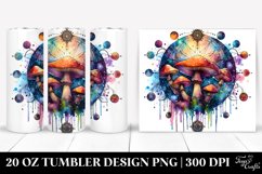 Magical Celestial Mushroom 20 Oz Tumbler Product Image 1