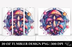 Magical Celestial Mushroom 20 Oz Tumbler Product Image 1