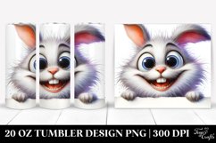 Crazy Looking Rabbit | 20 Oz Tumbler Product Image 1