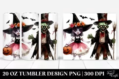 Funny Halloween Zombie 20 Oz Tumbler Product Image 1