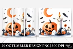 Funny Halloween Candle 20 Oz Tumbler Product Image 1