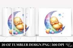Colorful Baby Duck Moon | 20 Oz Tumbler Product Image 1