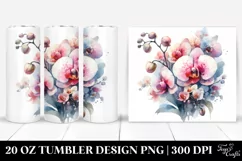 Colorful Orchid 20 Oz Tumbler Product Image 1