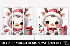 Expressive Baby Swan with Christmas Lights, Transparent 20 Product Image 1