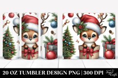 Christmas PNG 20 Oz Tumbler Design Product Image 1