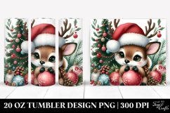 Christmas PNG 20 Oz Tumbler Design Product Image 1