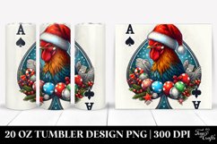 Christmas PNG 20 Oz Tumbler Design Product Image 1