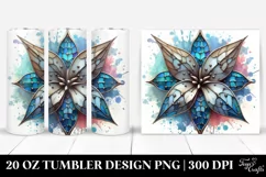 Stained Lobelia | 20 Oz Tumbler Product Image 1