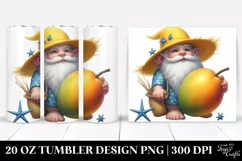 Beachwear Gnome with Mango 20 Oz Tumbler Product Image 1