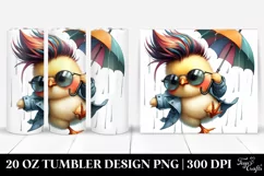 Cute Baby Chicken | 20 oz Tumbler Product Image 1