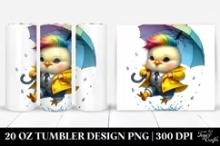 Cute Baby Chicken | 20 oz Tumbler Product Image 1