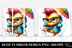 Cute Baby Chicken | 20 oz Tumbler Product Image 1