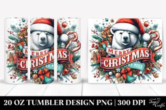 Christmas PNG 20 Oz Tumbler Design Product Image 1
