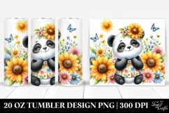 Cute Baby Panda | 20 Oz Tumbler Product Image 1