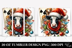 Christmas PNG 20 Oz Tumbler Design Product Image 1