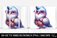 Vibrant Baby Dove Tumbler Product Image 1