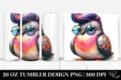 Vibrant Baby Dove Tumbler Product Image 1