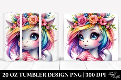 Vibrant Baby Unicorn Tumbler Product Image 1