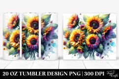Vibrant Sunflowers | 20 oz Tumbler Product Image 1