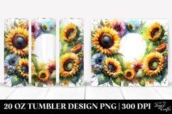 Vibrant Sunflowers | 20 oz Tumbler Product Image 1