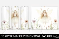 Simple Boho Excited Fairy | 20 oz Tumbler Product Image 1