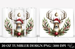 Christmas PNG 20 Oz Tumbler Design Product Image 1