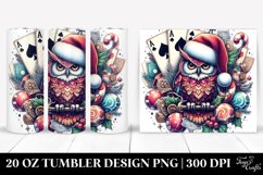 Christmas PNG 20 Oz Tumbler Design Product Image 1