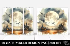 Vintage Full Moon Scene | 20 Oz Tumbler Product Image 1