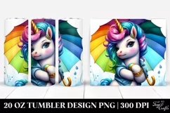 Baby Unicorn Model | 20 oz Tumbler Product Image 1