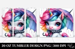 Baby Unicorn Model | 20 oz Tumbler Product Image 1