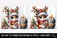 Christmas PNG 20 Oz Tumbler Design Product Image 1