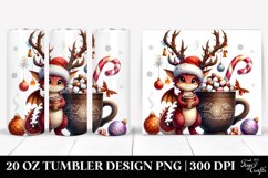 Christmas PNG 20 Oz Tumbler Design Product Image 1