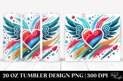 Valentines 20 Oz Tumbler Png Product Image 1
