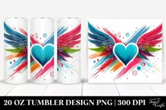 Spring 20 Oz Tumbler Png Product Image 1