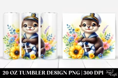 Colorful Baby Otter | 20 Oz Tumbler Product Image 1