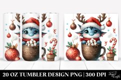 Christmas PNG 20 Oz Tumbler Design Product Image 1