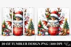 Christmas PNG 20 Oz Tumbler Design Product Image 1