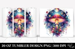 Magical Celestial Mushroom 20 Oz Tumbler Product Image 1