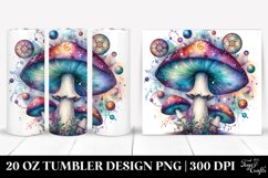 Magical Celestial Mushroom 20 Oz Tumbler Product Image 1