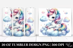 baby unicorn cloud | 20 Oz Tumbler Product Image 1