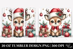 Christmas PNG 20 Oz Tumbler Design Product Image 1